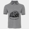 JB's  BIRDS EYE POLO   CHARCOAL - S Thumbnail