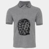 JB's  BIRDS EYE POLO   CHARCOAL - S Thumbnail