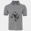 JB's  BIRDS EYE POLO   CHARCOAL - S Thumbnail