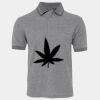 JB's  BIRDS EYE POLO   CHARCOAL - S Thumbnail