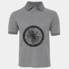JB's  BIRDS EYE POLO   CHARCOAL - S Thumbnail