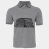 JB's  BIRDS EYE POLO   CHARCOAL - S Thumbnail