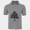 JB's  BIRDS EYE POLO   CHARCOAL - S Thumbnail