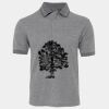 JB's  BIRDS EYE POLO   CHARCOAL - S Thumbnail