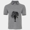 JB's  BIRDS EYE POLO   CHARCOAL - S Thumbnail