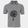JB's  BIRDS EYE POLO   CHARCOAL - S Thumbnail