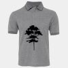 JB's  BIRDS EYE POLO   CHARCOAL - S Thumbnail