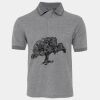 JB's  BIRDS EYE POLO   CHARCOAL - S Thumbnail