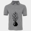JB's  BIRDS EYE POLO   CHARCOAL - S Thumbnail
