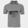 JB's  BIRDS EYE POLO   CHARCOAL - S Thumbnail