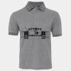 JB's  BIRDS EYE POLO   CHARCOAL - S Thumbnail