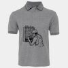 JB's  BIRDS EYE POLO   CHARCOAL - S Thumbnail