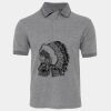 JB's  BIRDS EYE POLO   CHARCOAL - S Thumbnail