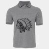 JB's  BIRDS EYE POLO   CHARCOAL - S Thumbnail
