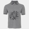 JB's  BIRDS EYE POLO   CHARCOAL - S Thumbnail
