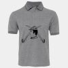 JB's  BIRDS EYE POLO   CHARCOAL - S Thumbnail