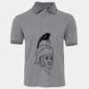JB's  BIRDS EYE POLO   CHARCOAL - S Thumbnail