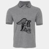 JB's  BIRDS EYE POLO   CHARCOAL - S Thumbnail