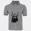JB's  BIRDS EYE POLO   CHARCOAL - S Thumbnail