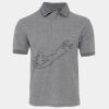 JB's  BIRDS EYE POLO   CHARCOAL - S Thumbnail