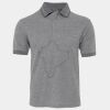 JB's  BIRDS EYE POLO   CHARCOAL - S Thumbnail