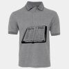 JB's  BIRDS EYE POLO   CHARCOAL - S Thumbnail