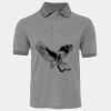 JB's  BIRDS EYE POLO   CHARCOAL - S Thumbnail