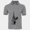 JB's  BIRDS EYE POLO   CHARCOAL - S Thumbnail