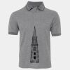 JB's  BIRDS EYE POLO   CHARCOAL - S Thumbnail