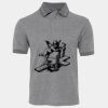 JB's  BIRDS EYE POLO   CHARCOAL - S Thumbnail