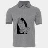 JB's  BIRDS EYE POLO   CHARCOAL - S Thumbnail
