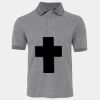JB's  BIRDS EYE POLO   CHARCOAL - S Thumbnail