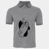 JB's  BIRDS EYE POLO   CHARCOAL - S Thumbnail