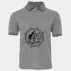 JB's  BIRDS EYE POLO   CHARCOAL - S Thumbnail
