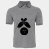 JB's  BIRDS EYE POLO   CHARCOAL - S Thumbnail
