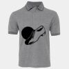 JB's  BIRDS EYE POLO   CHARCOAL - S Thumbnail