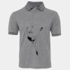 JB's  BIRDS EYE POLO   CHARCOAL - S Thumbnail