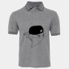 JB's  BIRDS EYE POLO   CHARCOAL - S Thumbnail