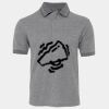 JB's  BIRDS EYE POLO   CHARCOAL - S Thumbnail