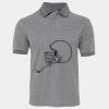 JB's  BIRDS EYE POLO   CHARCOAL - S Thumbnail