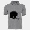 JB's  BIRDS EYE POLO   CHARCOAL - S Thumbnail