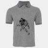 JB's  BIRDS EYE POLO   CHARCOAL - S Thumbnail