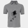 JB's  BIRDS EYE POLO   CHARCOAL - S Thumbnail