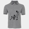 JB's  BIRDS EYE POLO   CHARCOAL - S Thumbnail