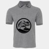 JB's  BIRDS EYE POLO   CHARCOAL - S Thumbnail