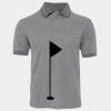 JB's  BIRDS EYE POLO   CHARCOAL - S Thumbnail