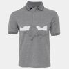 JB's  BIRDS EYE POLO   CHARCOAL - S Thumbnail