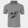 JB's  BIRDS EYE POLO   CHARCOAL - S Thumbnail