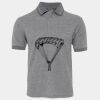 JB's  BIRDS EYE POLO   CHARCOAL - S Thumbnail