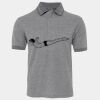 JB's  BIRDS EYE POLO   CHARCOAL - S Thumbnail